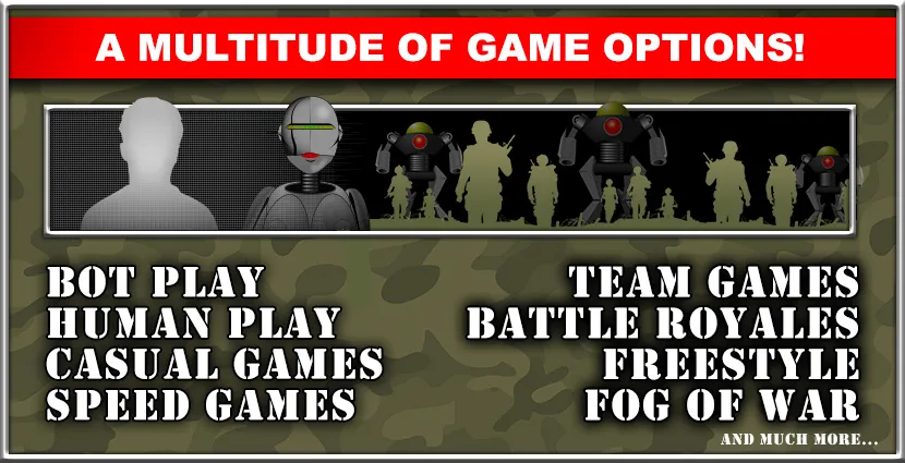 A multitude of game options